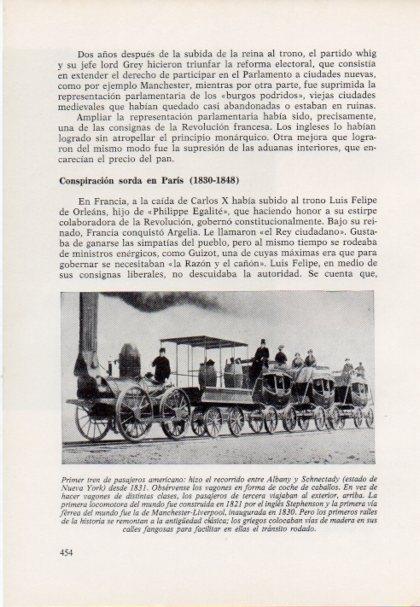 LAMINA V15529: Primer tren de pasajeros americano