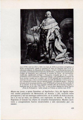 LAMINA V15523: Luis XVIII