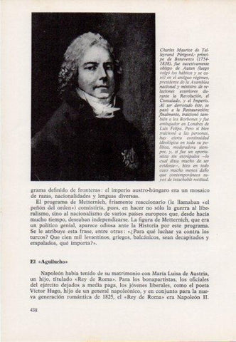 LAMINA V15522: Charles Maurice de Talleyrand Perigod, principe de Benevento