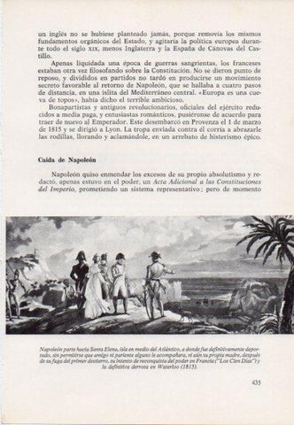 LAMINA V15521: Napoleon parte hacia Santa Elena