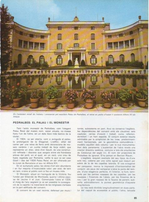 LAMINA V15628: Palau de Pedralbes, Barcelona
