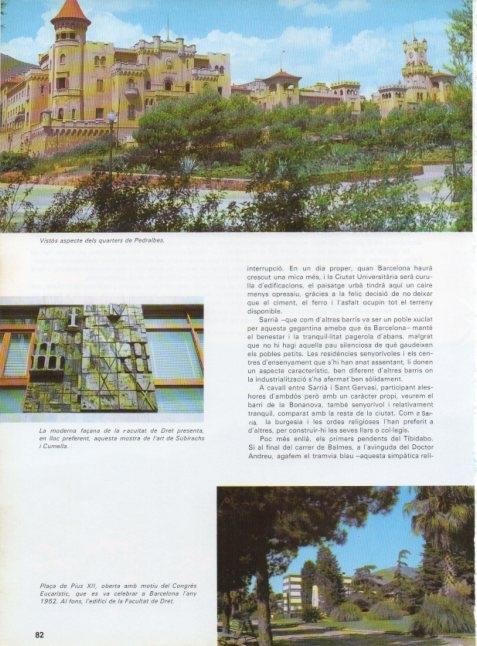 LAMINA V15626: Vista dels quarters de Pedralbes, Barcelona