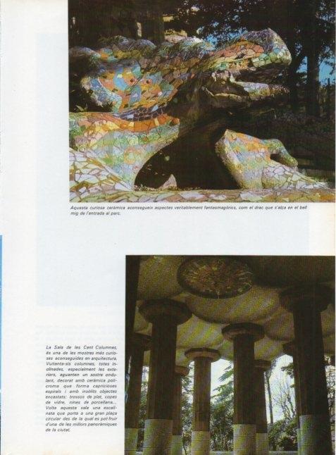 LAMINA V15620: Drac del Parc Guell, Barcelona
