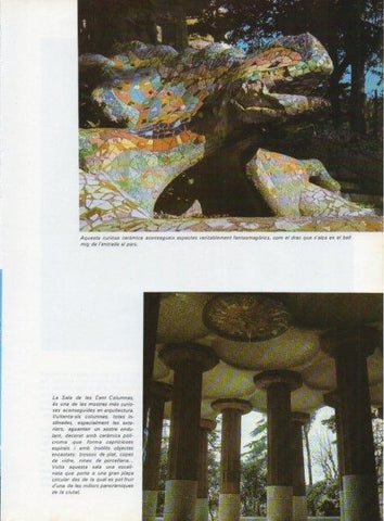 LAMINA V15620: Drac del Parc Guell, Barcelona