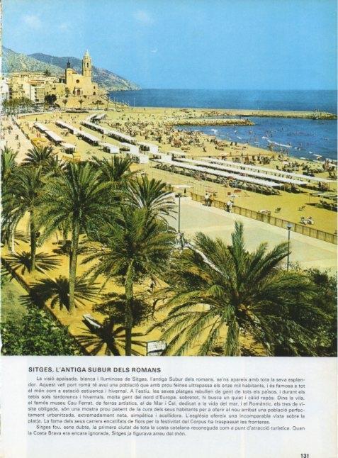 LAMINA V15649: Vista de Sitges, Barcelona