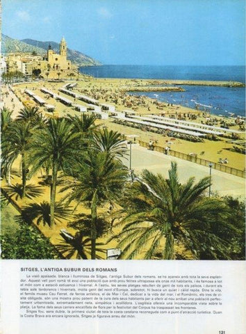 LAMINA V15649: Vista de Sitges, Barcelona