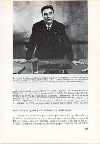 LAMINA V15590: Leonid Brezhnef
