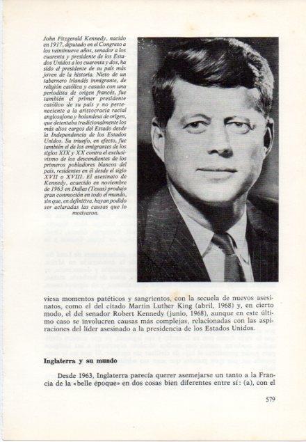LAMINA V15588: John Fitzgerald Kennedy
