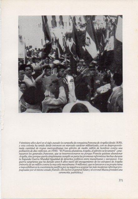 LAMINA V15585: General Salan junto al coronel Massu