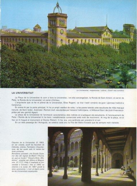 LAMINA V15610: Vista de la Universitat de Barcelona