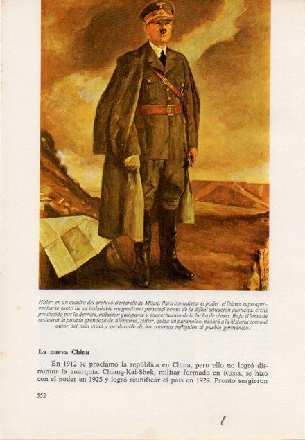 LAMINA V15576: Hitler en un cuadro del archivo Bertarelli de Milan