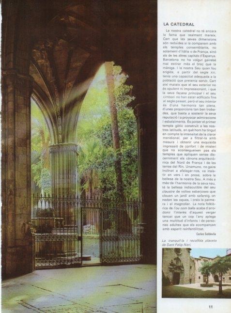 LAMINA V15597: Detall del claustre de la Catedral de Barcelona