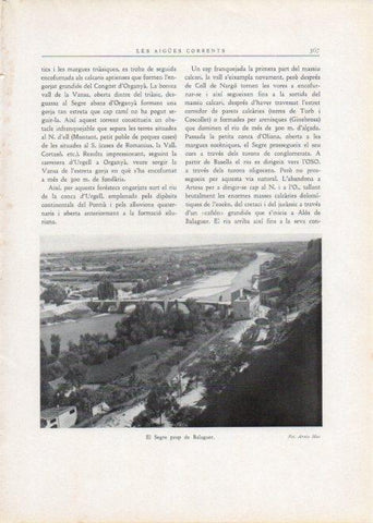 LAMINA V15193: El Segre prop de Balaguer