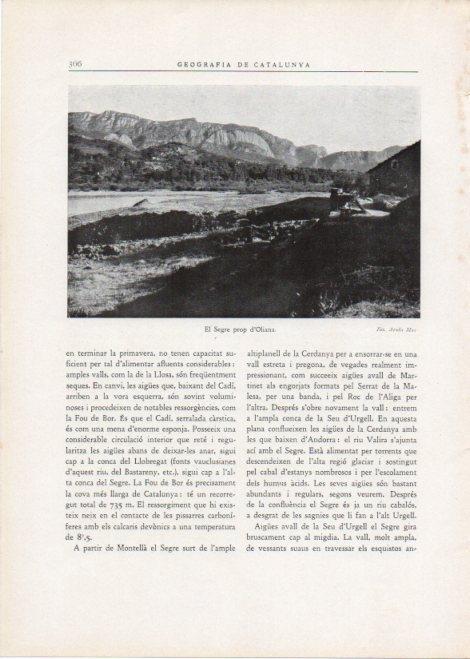 LAMINA V15192: El Segre prop d'Oliana