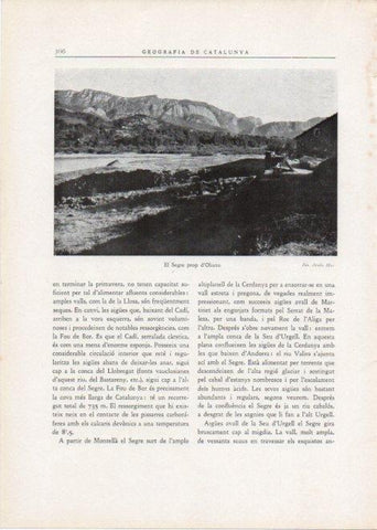 LAMINA V15192: El Segre prop d'Oliana
