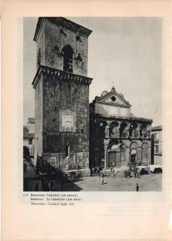 LAMINA V14777: Catedral de Benevento, Italia