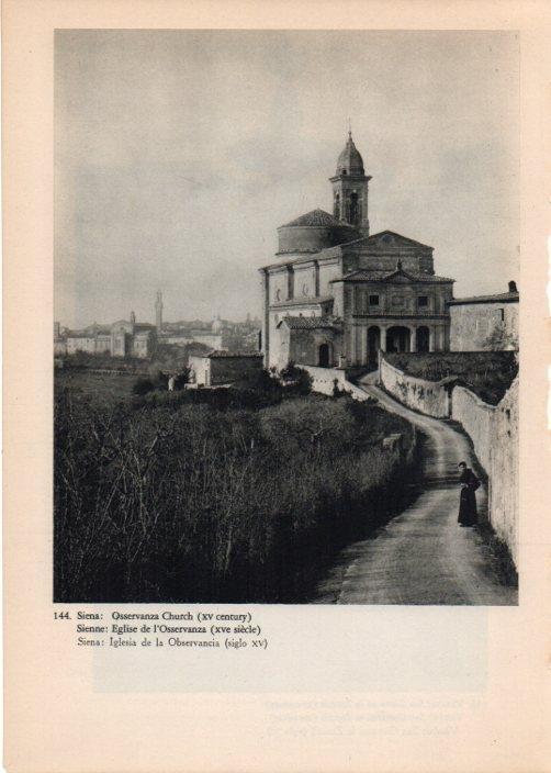 LAMINA V14788: Iglesia de la Observancia en Siena