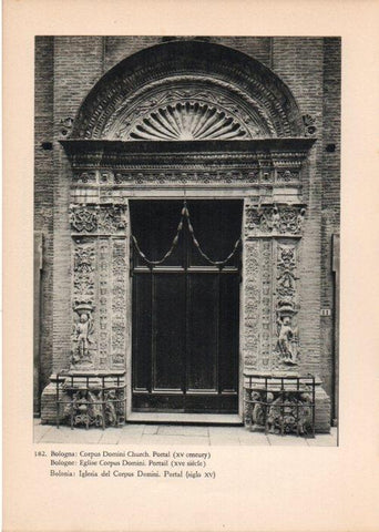 LAMINA V14806: Iglesia del Corpus Dominia en Bolonia