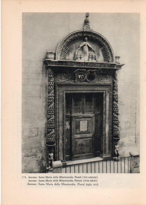 LAMINA V14802: Santa Maria della Misericordia en Ancona, Italia