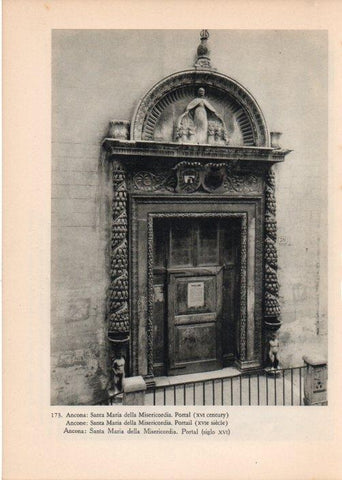 LAMINA V14802: Santa Maria della Misericordia en Ancona, Italia