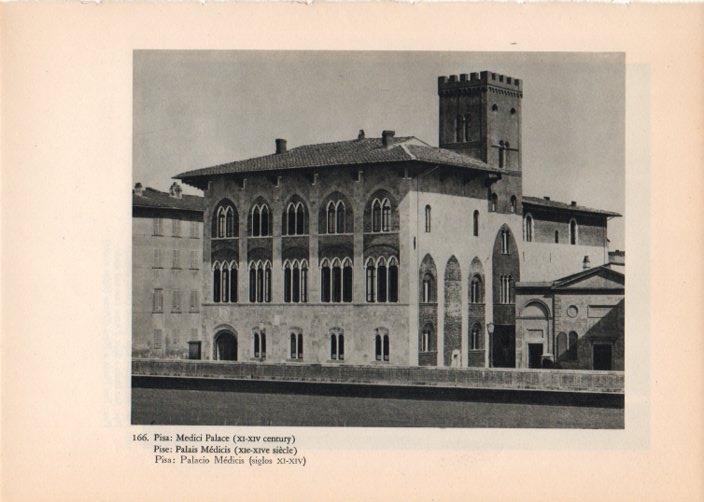 LAMINA V14799: Palacio Medicis en Pisa