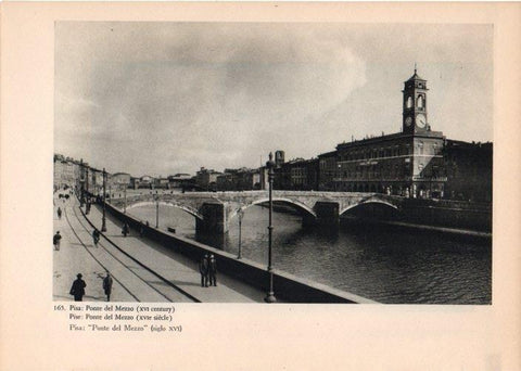 LAMINA V14798: Ponte del Mezzo de Pisa