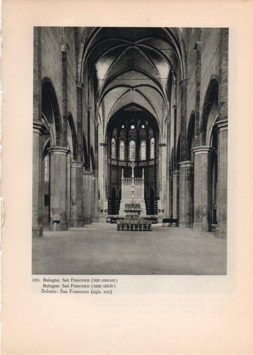 LAMINA V14807: Iglesia de San Francesco en Bolonia