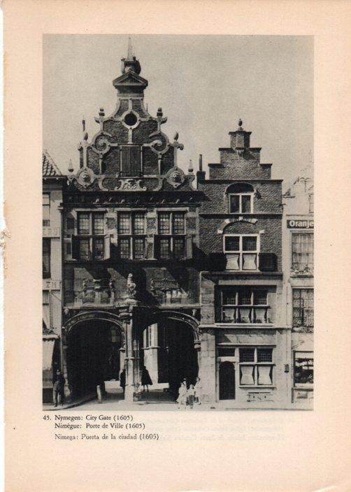 LAMINA V14749: Puerta de la ciudad de Nimega, Holanda