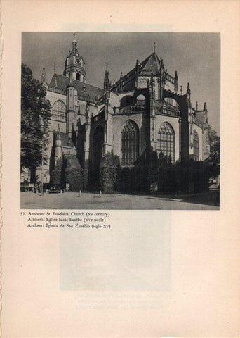 LAMINA V14744: Iglesia de San Eusebio en Arnhem, Holanda
