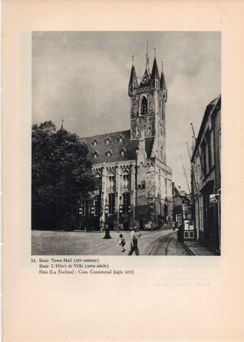 LAMINA V14743: Casa Consistorial de Sluis, Holanda