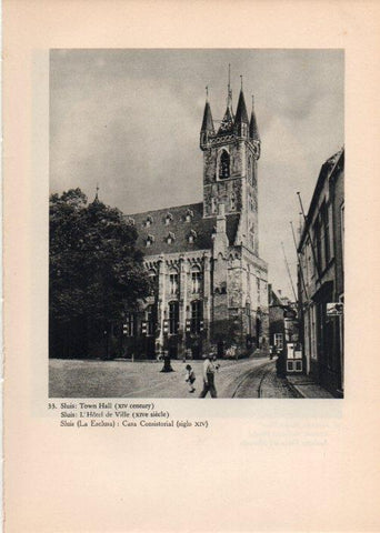 LAMINA V14743: Casa Consistorial de Sluis, Holanda