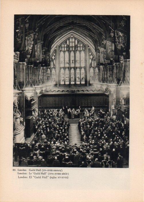LAMINA V14767: El Guild Hall en Londres