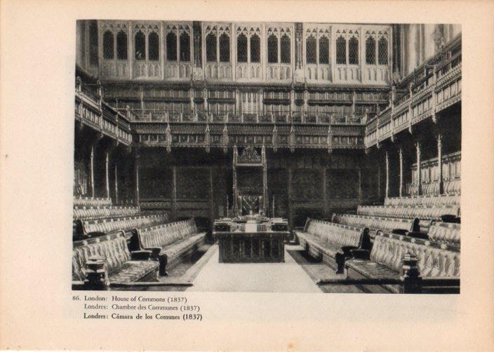 LAMINA V14766: Camara de los Comunes en Londres