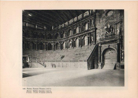 LAMINA V14808: Teatro Farnesio en Parma