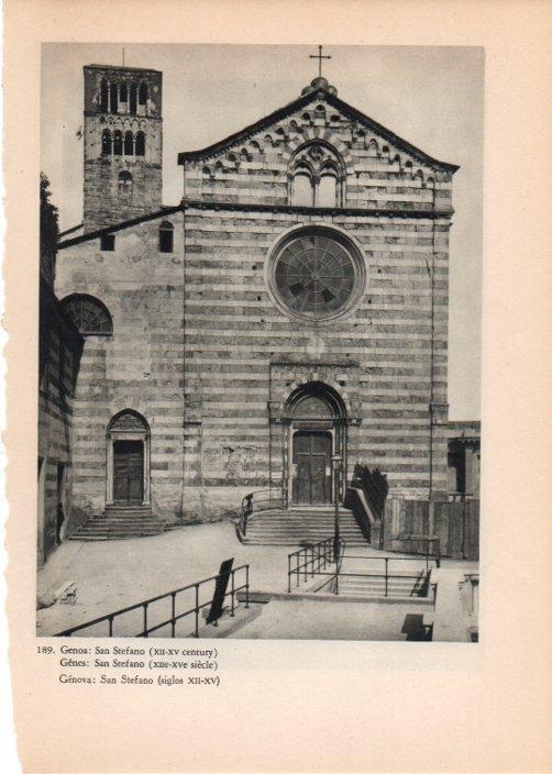 LAMINA V14810: Iglesia de San Stefano en Genova