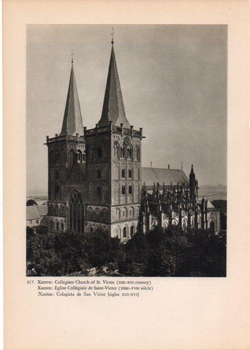 LAMINA V14862: Colegiata de San Victor en Xanten, Alemania