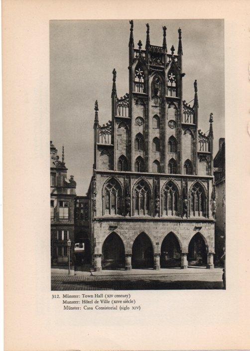 LAMINA V14860: Casa Consistorial de Munster, Alemania