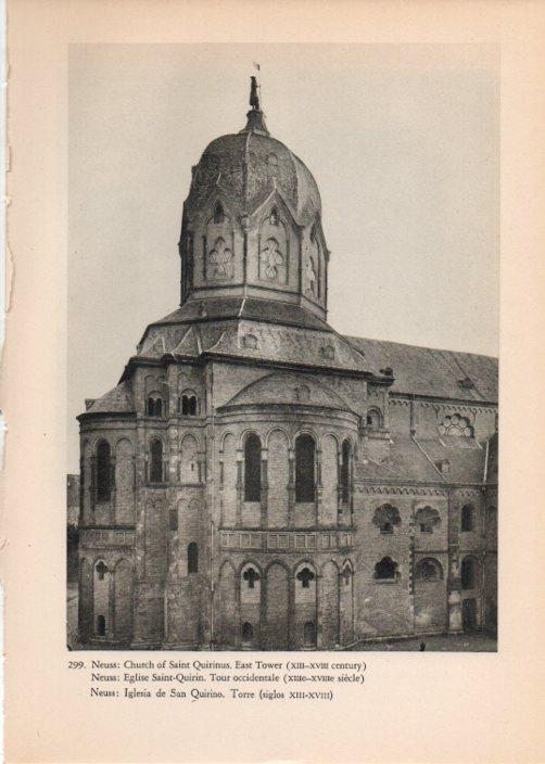 LAMINA V14855: Iglesia de San Quirino en Neuss, Alemania