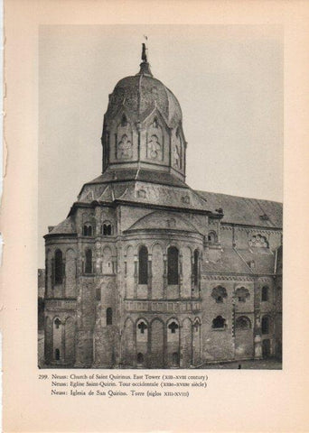 LAMINA V14855: Iglesia de San Quirino en Neuss, Alemania