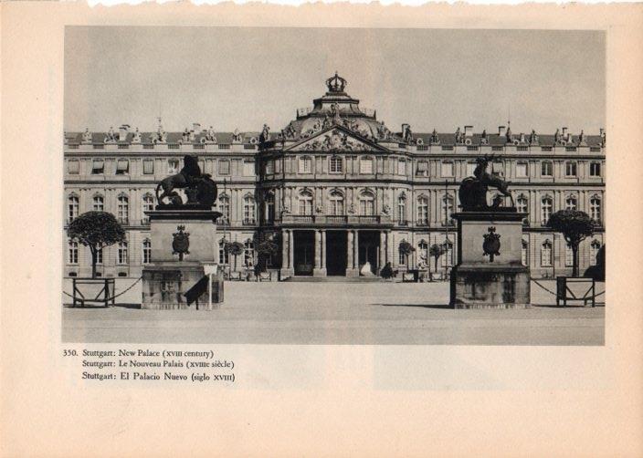 LAMINA V14874: Palacio Nuevo de Stuttgart