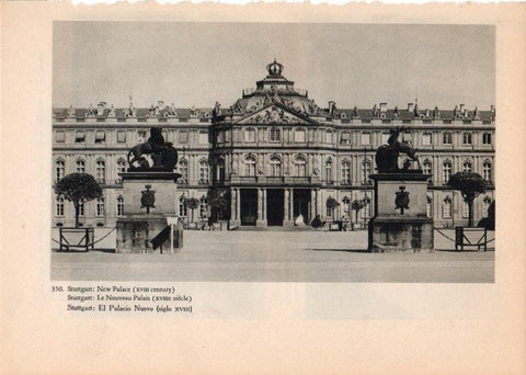 LAMINA V14874: Palacio Nuevo de Stuttgart