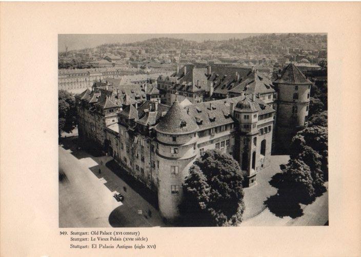 LAMINA V14873: Palacio Antiguo de Stuttgart