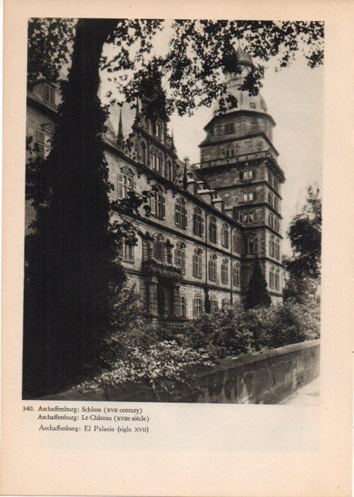 LAMINA V14870: El Palaci de Aschaffenburg, Alemania
