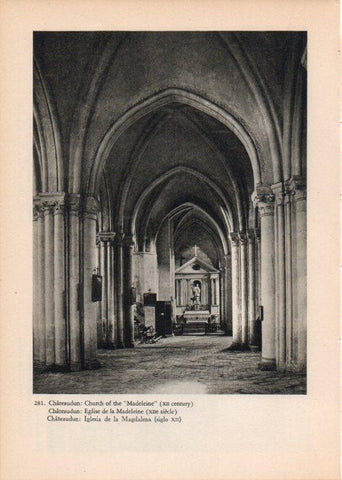 LAMINA V14846: Iglesia de la Magdalena en Chateaudum