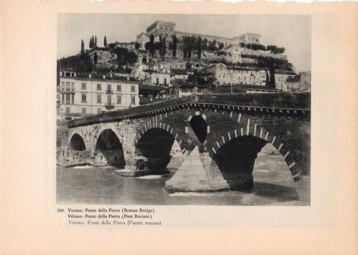 LAMINA V14818: Ponte della Pietra en Verona