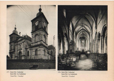 LAMINA V14845: Catedral de Saint-Die, Francia