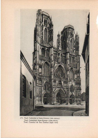 LAMINA V14844: Catedral de San Esteban en Toul