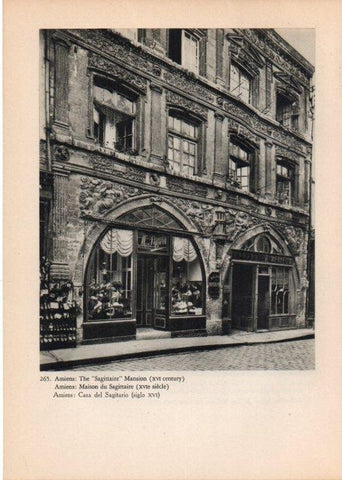 LAMINA V14840: Casa del Sagitario en Amiens