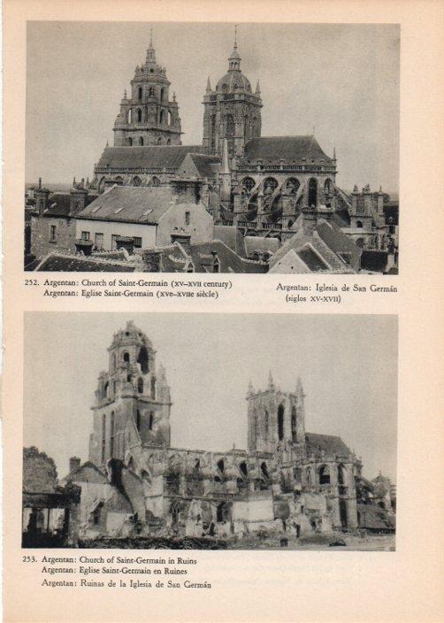 LAMINA V14835: Iglesia de San German en Argentan