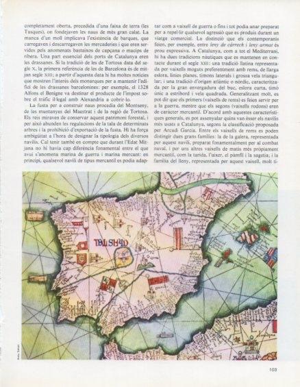 LAMINA V14630: La peninsula iberica del mapa portola d'Europa